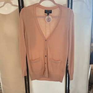 Banana Republic Soft Peach Cardigan